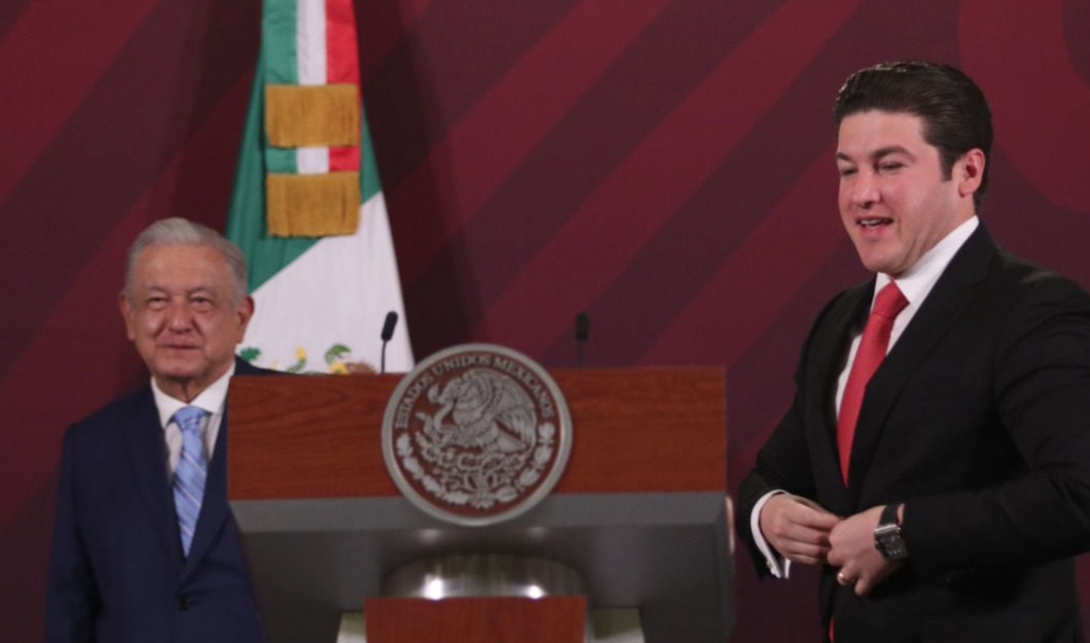 AMLO defiende a el gobernador de Nuevo León